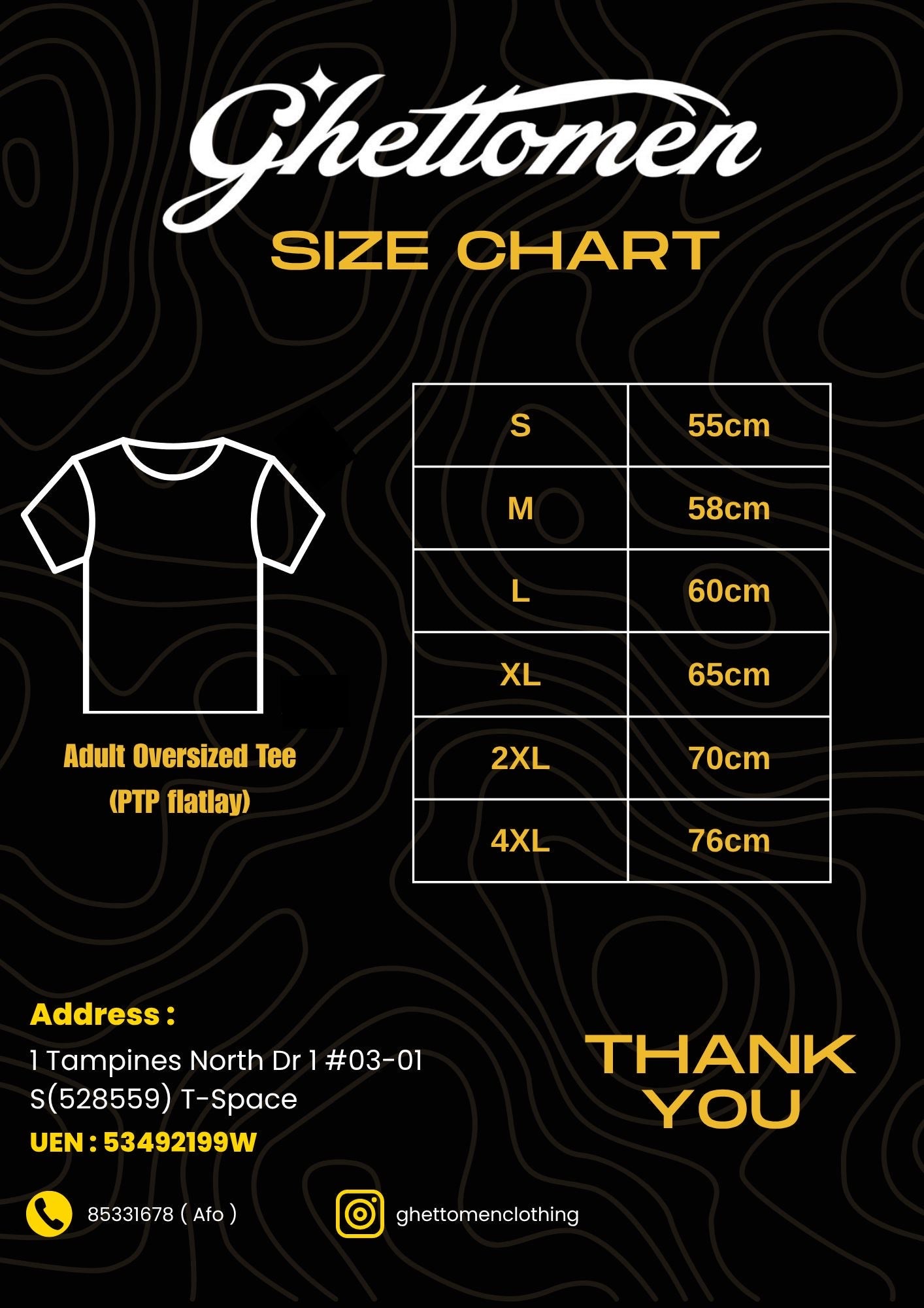 'NBH' TAMPINES OVERSIZED TEE