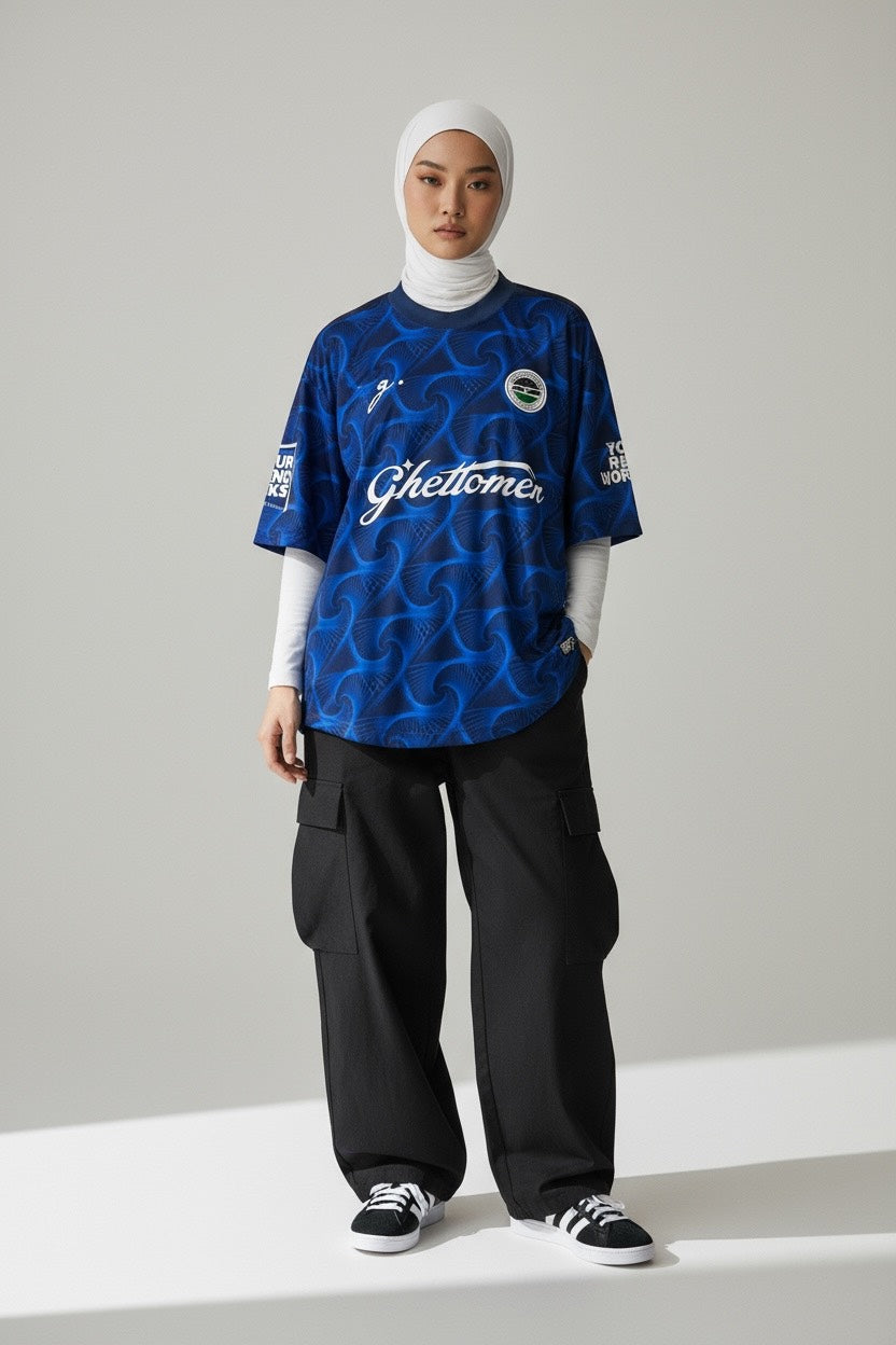 "RENO WORKS" OVERSIZED JERSEY