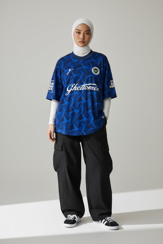 "RENO WORKS" OVERSIZED JERSEY