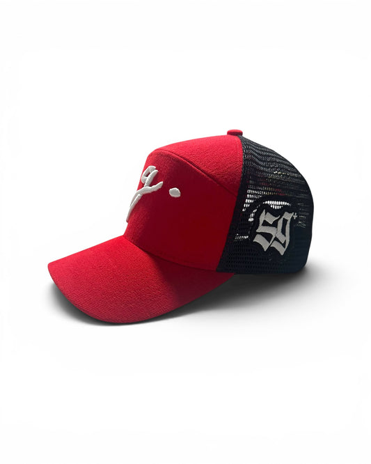 "NDP SG PATCH" 7PANEL SUEDE MESH CAP