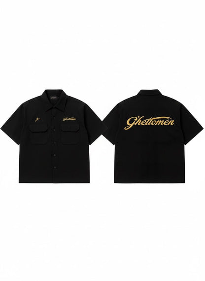 GHETTOMEN WORKSHIRT (BLACK)